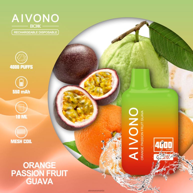 portocala fructul pasiunii guava