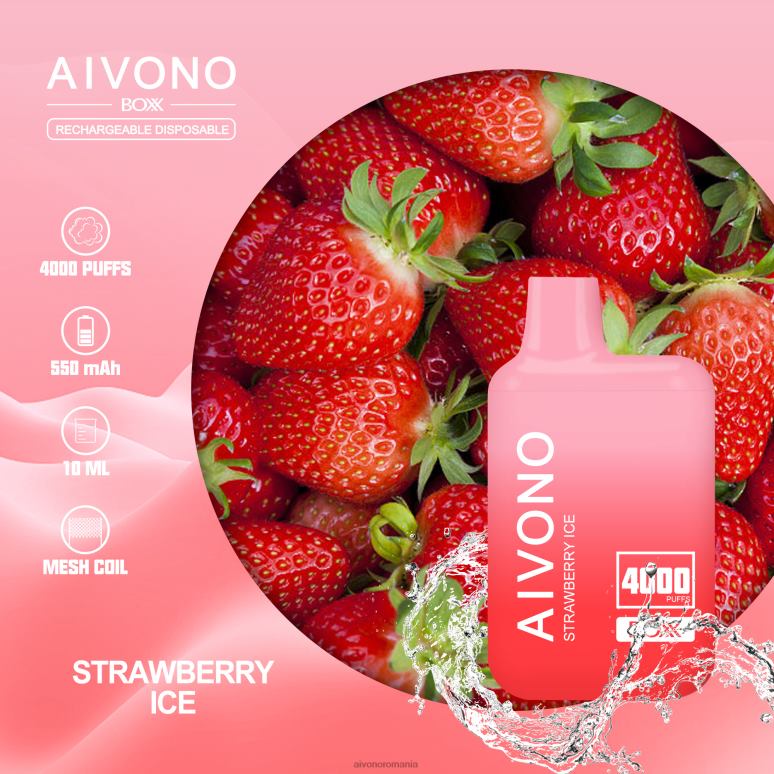 Aivono AIM BOXX 4000 gheata de capsuni - BNV08226 Aivono Vape