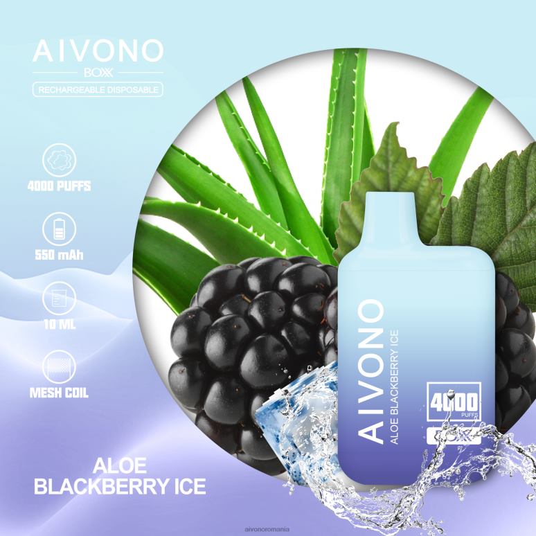 Aivono AIM BOXX 4000 gheață curentă de aloe - BNV08228 Aivono Vape