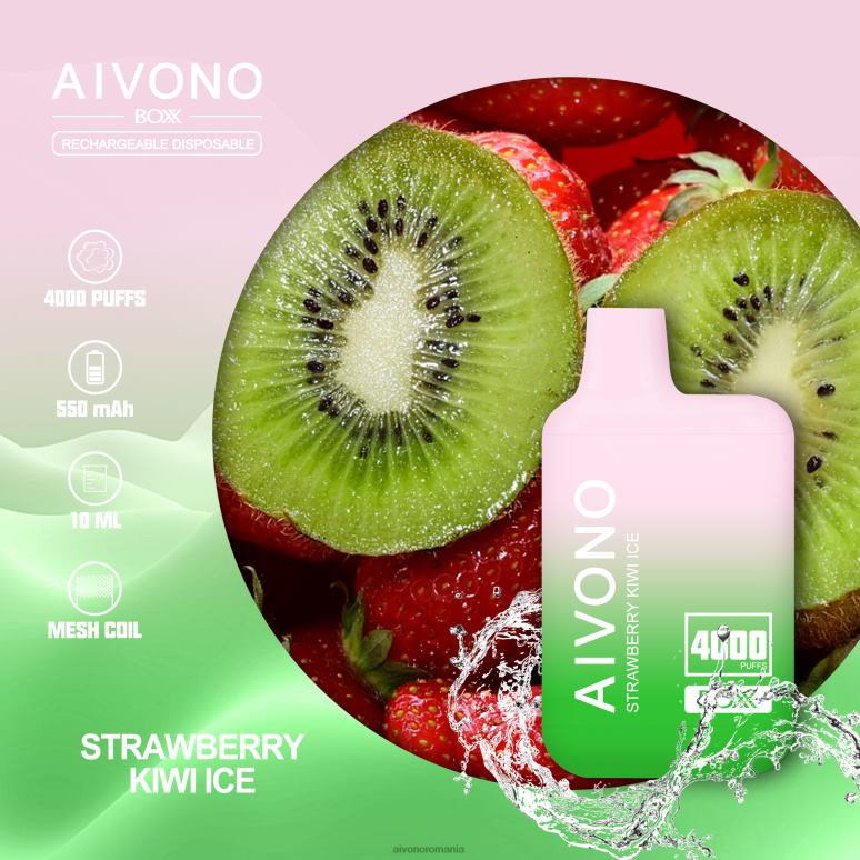 Aivono AIM BOXX 4000 gheață de kiwi cu căpșuni - BNV08229 Aivono Romania