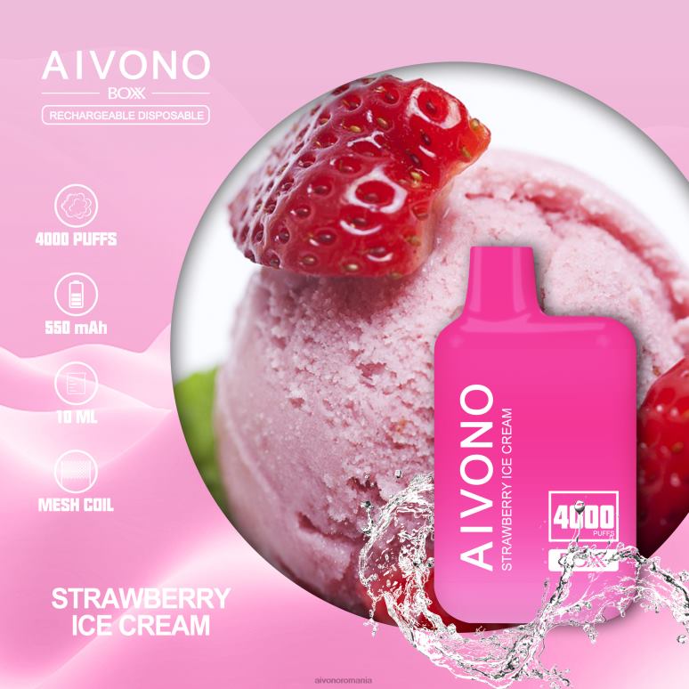 Aivono AIM BOXX 4000 inghetata de capsuni - BNV08221 Aivono Romania