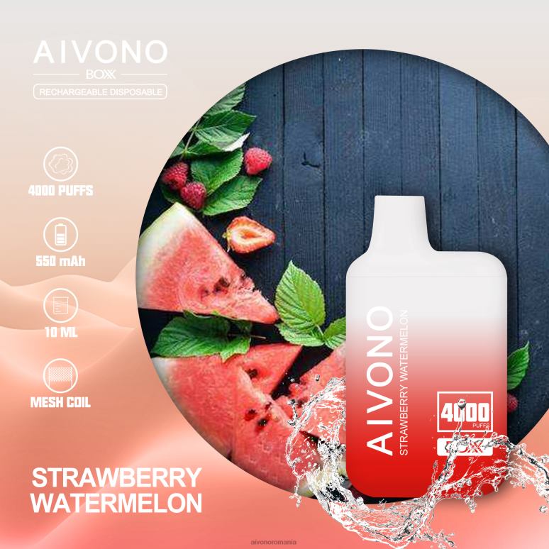 Aivono AIM BOXX 4000 pepene verde căpșuni - BNV08214 Aivono Vape