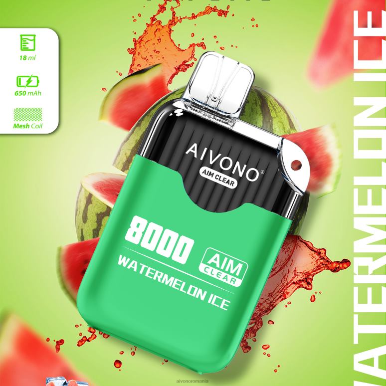 Aivono AIM CLEAR 8000 gheata de pepene verde - BNV08204 Aivono Vape
