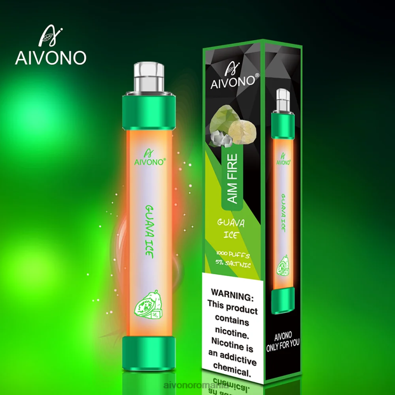 Aivono AIM FIRE 1000 gheață de guava - BNV08330 Aivono Vape