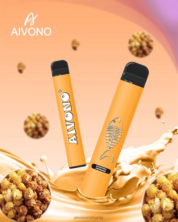 Aivono AIM FISHBONE 600 floricele de porumb caramel - BNV08286 Aivono Vape