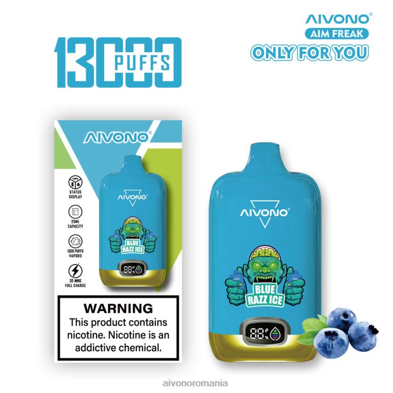Aivono AIM FREAK 13000 gheață albastră - BNV08242 Aivono Vape