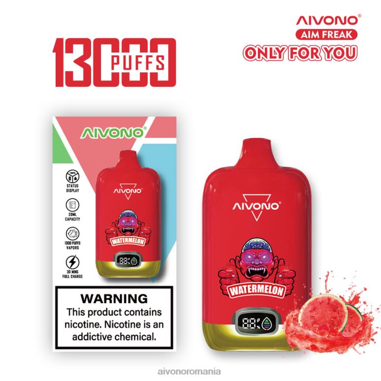 Aivono AIM FREAK 13000 pepene verde - BNV08244 Aivono Vape