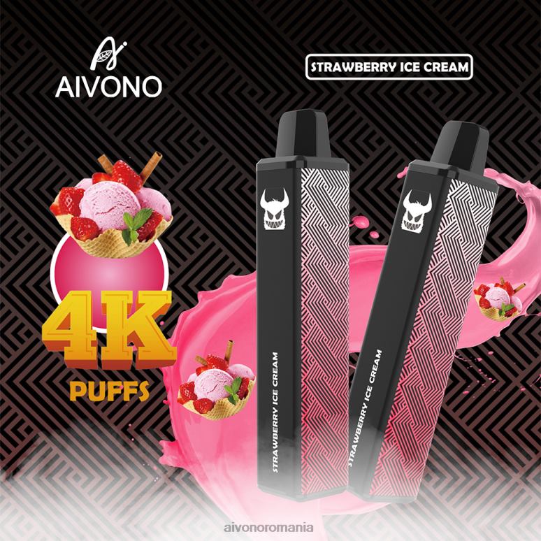 Aivono AIM FREAK 4000 inghetata de capsuni - BNV08263 Aivono Romania