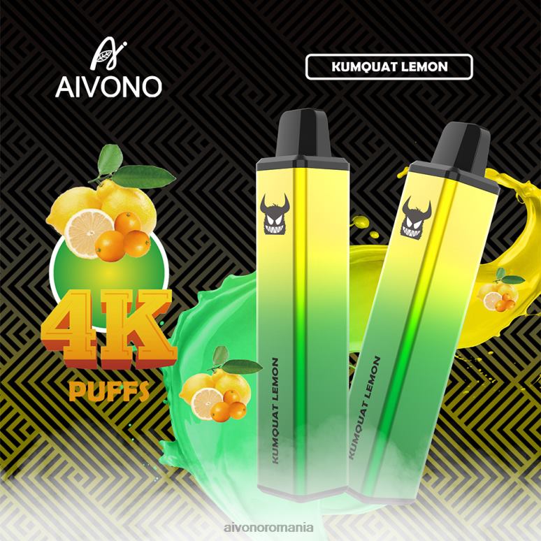 Aivono AIM FREAK 4000 lămâie kumquat - BNV08256 Aivono Vape