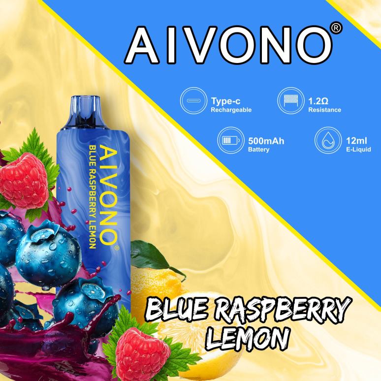 Aivono AIM GUN 7000 afine zmeură lămâie - BNV08109 Aivono Romania