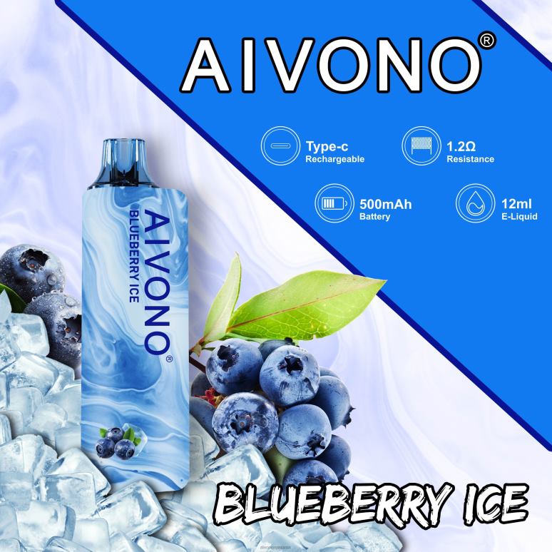 Aivono AIM GUN 7000 gheata de afine - BNV08104 Aivono Vape