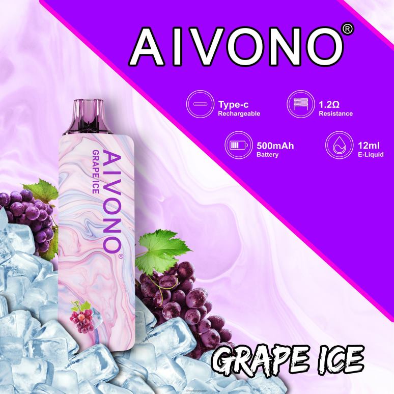 Aivono AIM GUN 7000 gheață de struguri - BNV08102 Aivono Vape