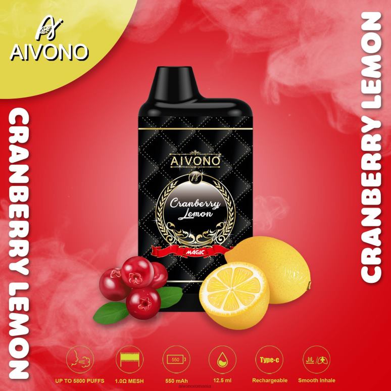 Aivono AIM MAGIC 5800 țigară cutie de gură lamaie afine - BNV0889 Aivono Romania