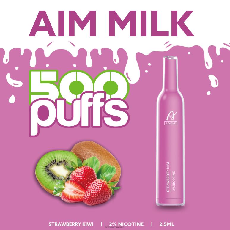Aivono AIM MILK 500 kiwi de căpșuni - BNV08271 Aivono Romania