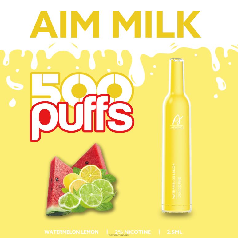 Aivono AIM MILK 500 pepene lămâie - BNV08270 Aivono Vape