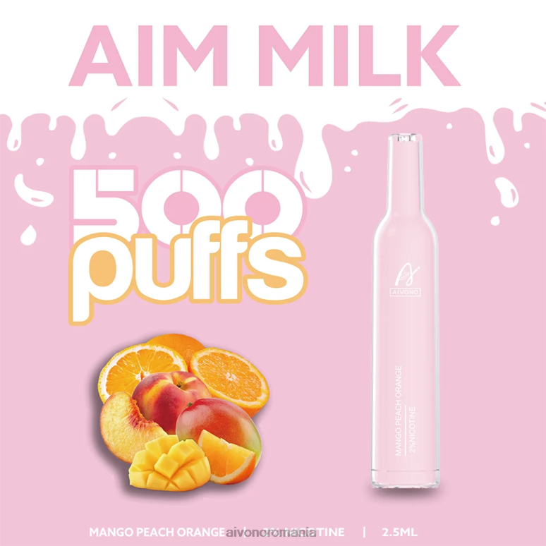 Aivono AIM MILK 500 portocală de piersici mango - BNV08269 Aivono Romania