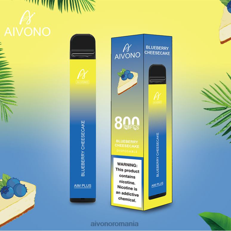 Aivono AIM PLUS 800 cheesecake cu afine - BNV08174 Aivono Vape