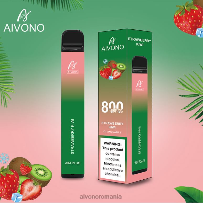 Aivono AIM PLUS 800 kiwi de căpșuni - BNV08194 Aivono Vape