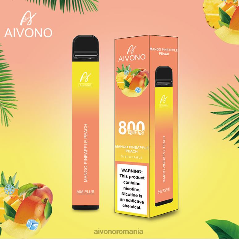 Aivono AIM PLUS 800 mango ananas piersic - BNV08186 Aivono Vape
