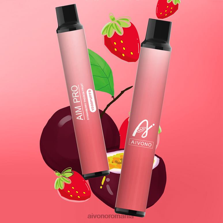 Aivono AIM PRO 1500 fructul pasiunii de căpșuni - BNV08162 Aivono Vape