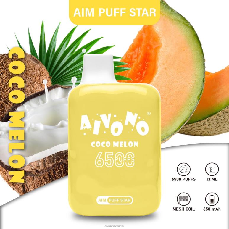 Aivono AIM PUFF STAR 6500 cocomelon - BNV08297 Aivono Romania