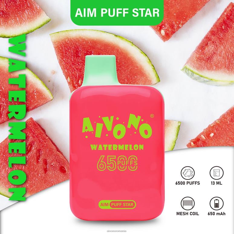 Aivono AIM PUFF STAR 6500 pepene verde - BNV08291 Aivono Romania
