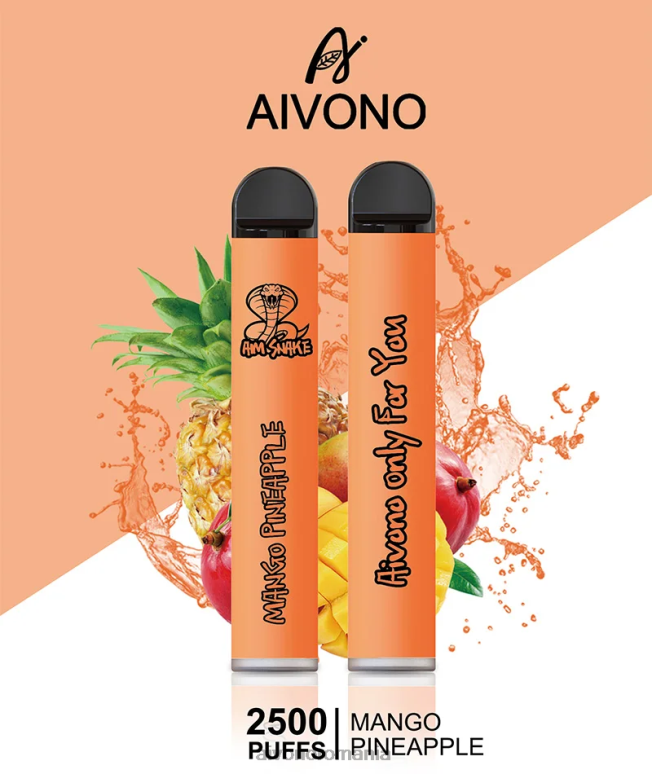 Aivono AIM SNAKE 2500 ananas mango - BNV08310 Aivono Vape