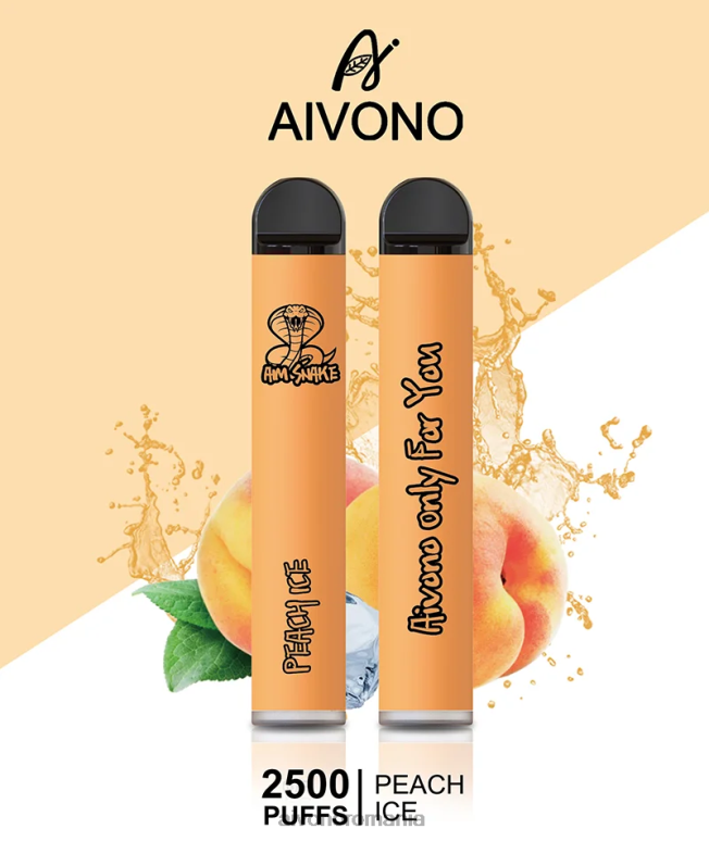 Aivono AIM SNAKE 2500 gheata de piersici - BNV08316 Aivono Vape