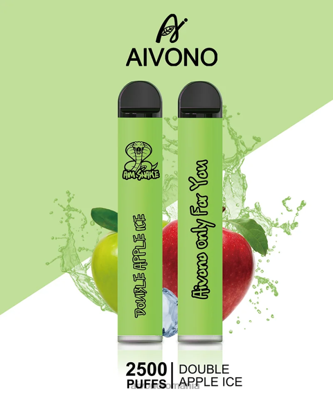 Aivono AIM SNAKE 2500 gheață de mere dublă - BNV08304 Aivono Vape