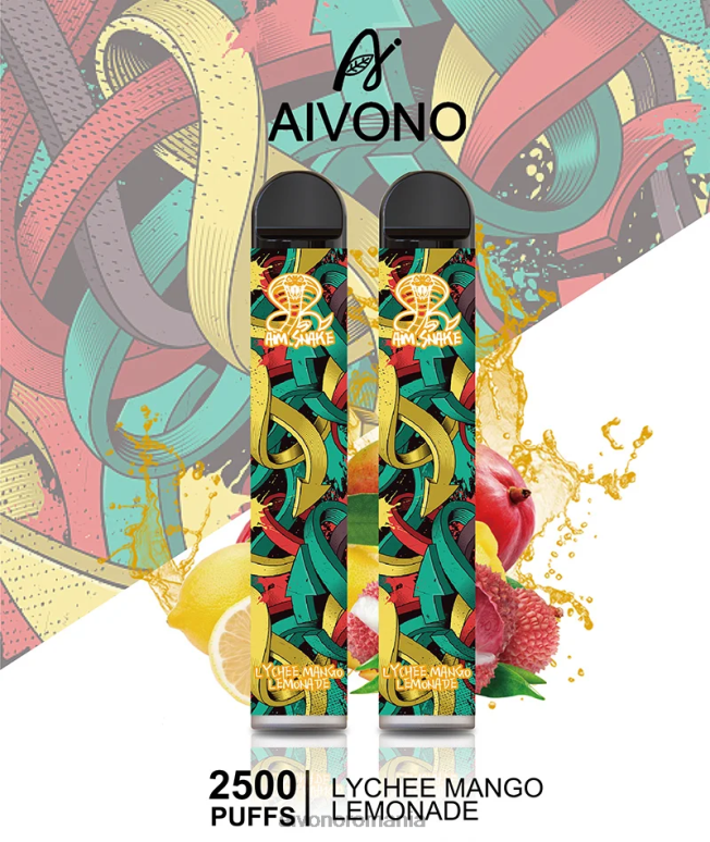 Aivono AIM SNAKE 2500 limonada de mango lychee - BNV08308 Aivono Vape