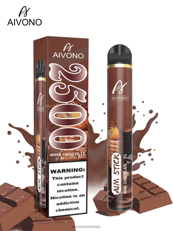Aivono AIM STICK 2500 ciocolata cu vin - BNV08156 Aivono Vape