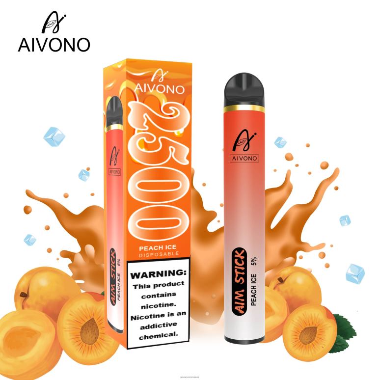 Aivono AIM STICK 2500 gheata de piersici - BNV08144 Aivono Vape