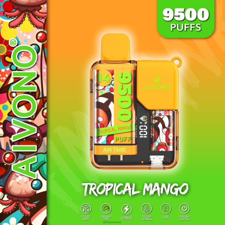 Aivono AIM TANK 9500 mango tropical - BNV0839 Aivono Romania