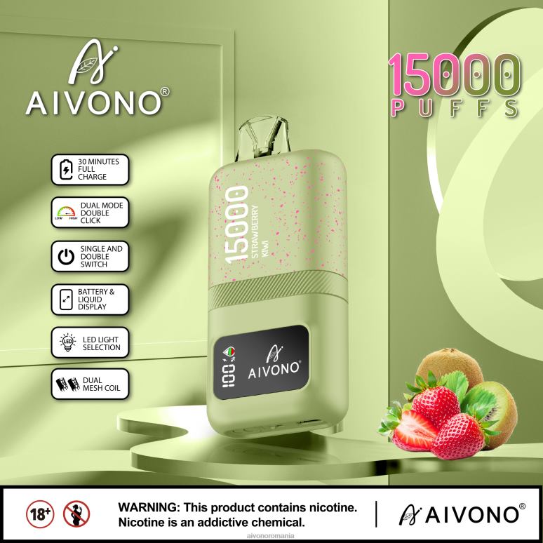Aivono AIM magic 15000 kiwi de căpșuni - BNV0863 Aivono Romania
