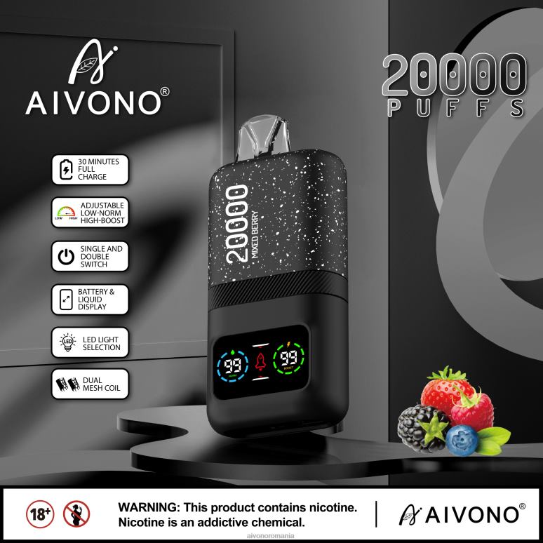 Aivono AIM magic 20000 fructe de padure amestecate - BNV0878 Aivono Vape