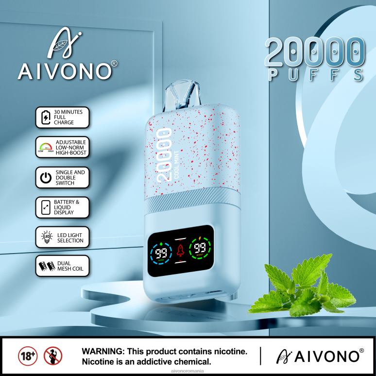 Aivono AIM magic 20000 menta rece - BNV0884 Aivono Vape