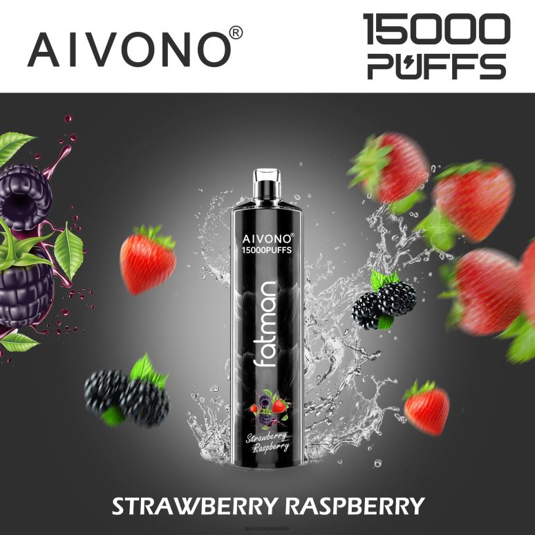 Aivono FATMAN 15000 căpșuni zmeură - BNV0815 Aivono Romania