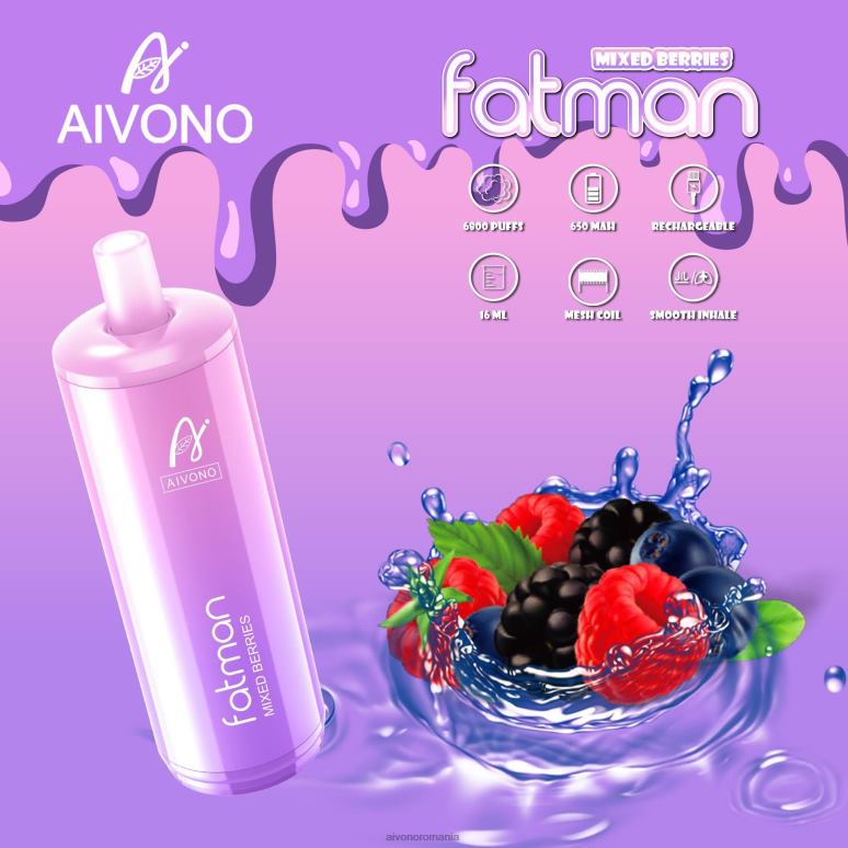 Aivono FATMAN 6800 fructe de padure amestecate - BNV0827 Aivono Romania