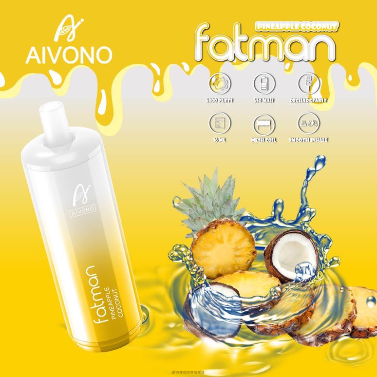 Aivono FATMAN 6800 nucă de cocos de ananas - BNV0829 Aivono Romania