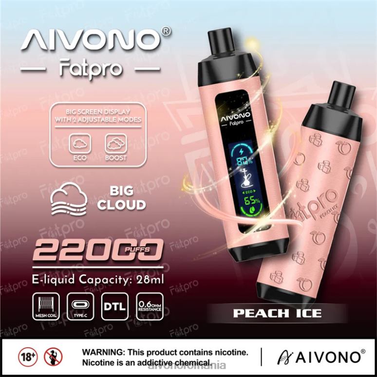 Aivono Fatpro 22000 gheata de piersici - BNV085 Aivono Romania