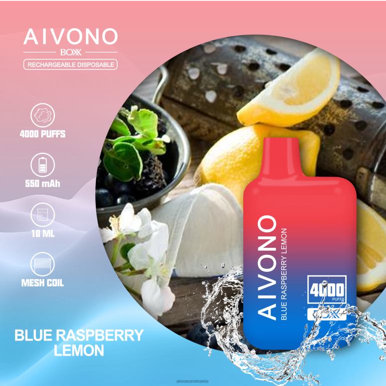 Aivono AIM BOXX 4000 lămâie albastră zmeură - BNV08217 Aivono Romania