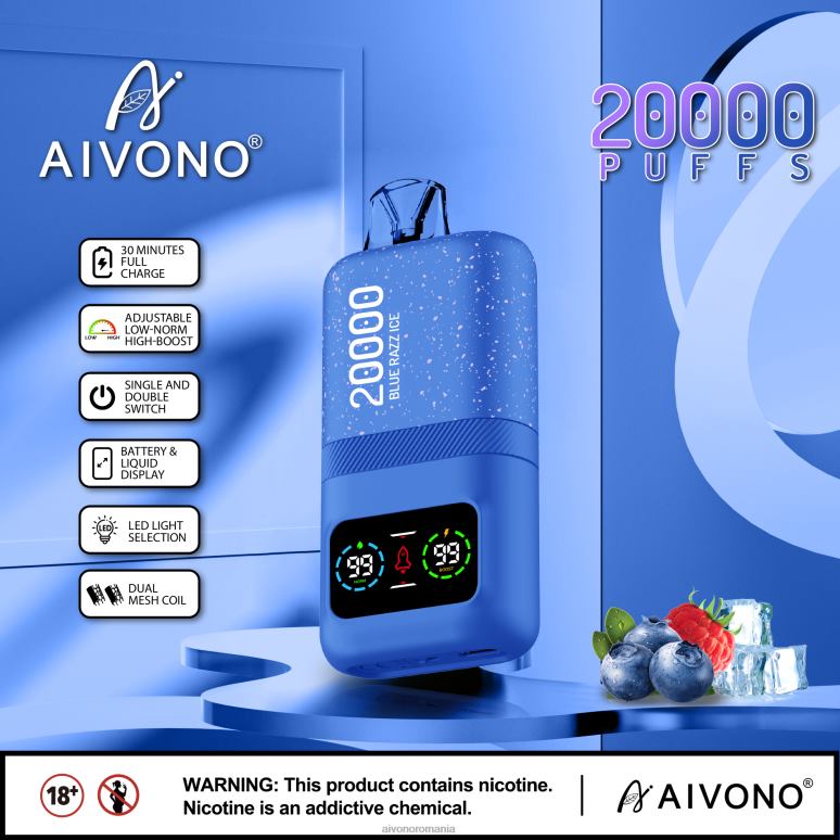 Aivono AIM magic 20000 gheață albastră - BNV0879 Aivono Romania