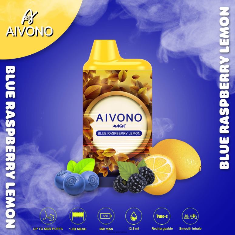 Aivono AIM MAGIC 5800 țigară cutie de gură lămâie albastră zmeură - BNV0891 Aivono Romania