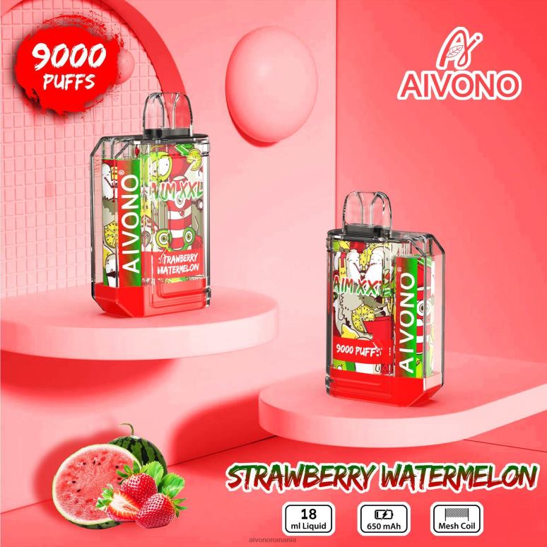 Aivono AIM XXL 9000 autocolant gura transparent pepene verde căpșuni - BNV0853 Aivono Romania