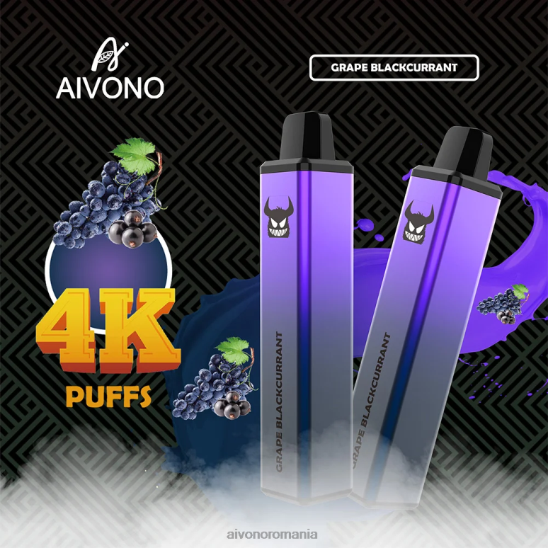 Aivono AIM FREAK 4000 coacaze negre de struguri - BNV08259 Aivono Romania